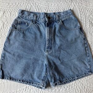 High waisted Vintage Lee Women's Denim Shorts